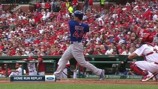 CHC@STL: Rizzo puts Cubs on board with solo homer