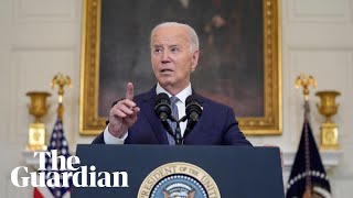 'No one is above the law,' Biden says of Trump guilty verdict