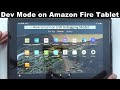 How to turn on Developer Mode & USB Debugging on an Amazon Fire HD 10 tablet - Step by step guide