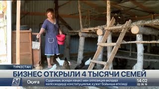 Бизнес за счет АСП открыли 4 тыс. семей в Туркестанской области