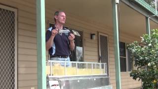 Peter Smith - Demonstrating the irrigation hydraulic model