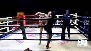 max hynninen second muay thai fight