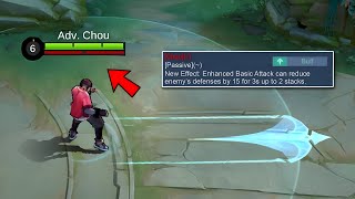 IS THIS A BUFF OR NERF?? CHOU NEW UPDATE REVIEW (bye chou?) - Mobile Legends