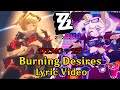 Burnice : Burning Desires Lyrics