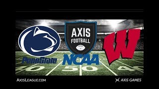 NCAA 19 S-1 G-4 PENN STATE VS WISCONSIN | AXIS FOOTBALL