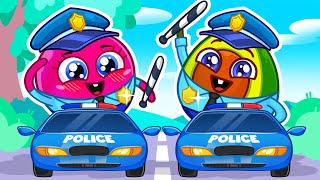 Super Police Car 🚓🚨 Safety Song || + More Kids Songs and Nursery Rhymes by VocaVoca🥑