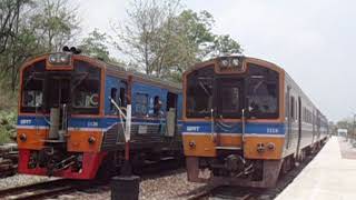 พาชมรถไฟ  ณ  สถานีรถไฟอำเภอแม่ทะ