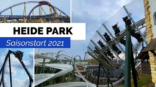 Heide Park 2021 | Saisoneröffnung unter Corona Bedingungen | Colossos, Krake, Flug der Dämonen