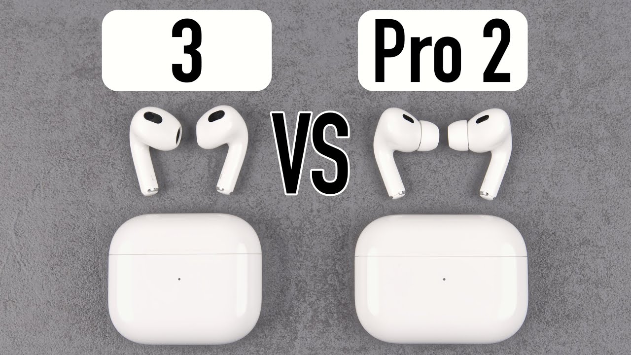 AirPods 3 Vs AirPods Pro 2 - Vergleich | Für Wen Lohnt Sich Welches ...