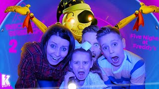 Trapped in a FNAF Daycare on New Years!! (Security Breach Part 2!) K-CITY GAMING