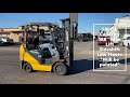 2016 komatsu fg25sht 16 lpg forklift