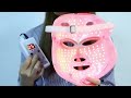 LED-Gesichtsmaske 7 Farben Lichttherapie LED-Gesichtsmaske