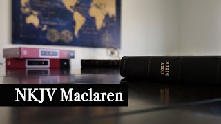 Thomas Nelson NKJV Maclaren Series Bible | Black Goatskin Leather