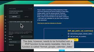 Bricksforge API Builder - Google Calendar API
