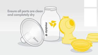 How to assemble Medela's Symphony pump set with PersonalFit PLUS | Medela | How-To Use