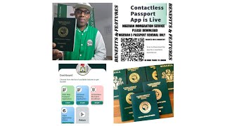 NIS(NIGERIA IMMIGRATION SERVICE)CONTACTLESS APP-STEP BY STEP PROCESSES APPLICATION SYSTEM BY NYCN