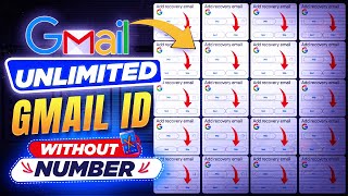 New Working Method, Create Unlimited Gmail ID Without Phone Number Verification | Skip Verification