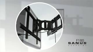 Features and Benefits of Your SANUS VuePoint F180 TV Mount