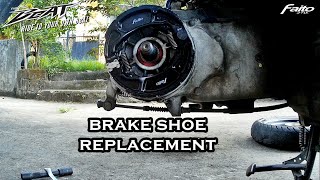 Palit Brake Shoe ng Honda BeAT Fi