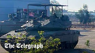 Israeli tanks capture Rafah border crossing after Israel rejects ceasefire
