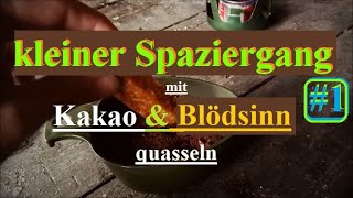 kurzer Spaziergang mit heißem Kakao in der Hütte \u0026 'n bisschen Blödsinn quasseln :)