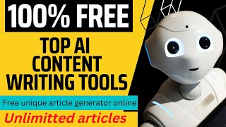 Free ai content writing tools | free unique article generator online
