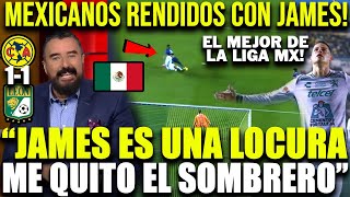 MEXICANOS RENDIDOS por GOL Y NIVEL de JAMES RODRIGUEZ en la LIGA MX ¡ES UNA LOCURA, EL MEJOR DE MX!