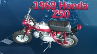 Clymer Manuals 1968 Honda Z50 Monkey Bike Vintage Classic Retro Restored Honda Manual Video