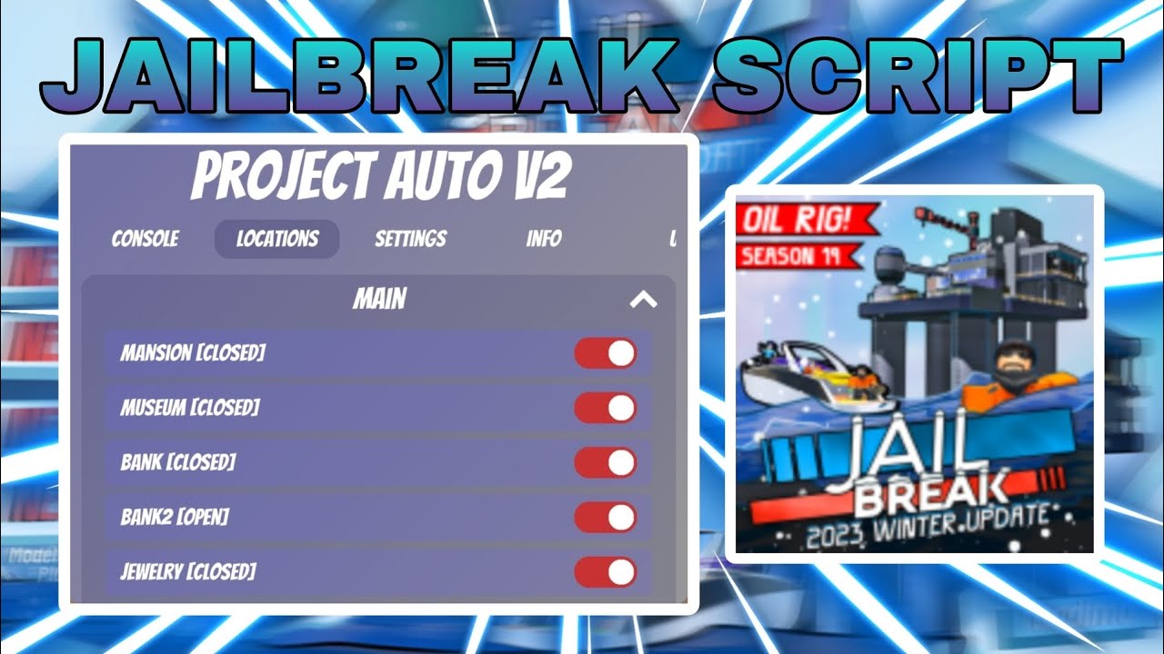 Jailbreak Script Project Auto V2 Mobile Pc Youtube