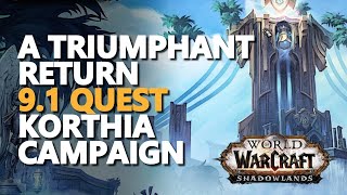 A Triumphant Return WoW Quest