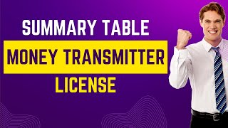 [378] US Money Transmitter License (MTL) Summary Table