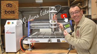 Déballage et présentation de ma CNC Wattsan 0609 mini 