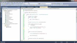 XNA Tutorial - Part 2 - Dividing and structuring your project