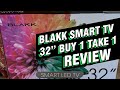 BLAKK LED TV 32 Inches From S&R BUY 1 TAKE 1 REVIEW