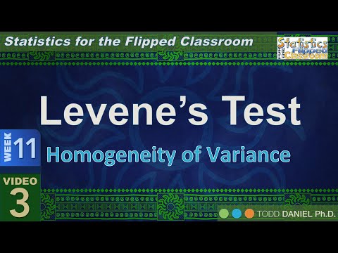 What does Levene’s test tell us?