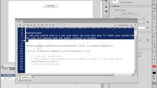 Basic Events with Actionscript 3, part1, Code Snippets
