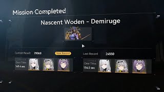 Neural Sim: Nascent Woden (149s) feat. Chenxing EC | My First F2P Weapons Clear | Snowbreak CZ (PC)