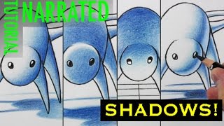 How to Draw Shadows: 1 Drawing, 4 Different Ways