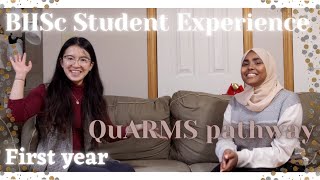 BHSc Student Experience with Rahma (first year on-campus, QuARMS pathway)