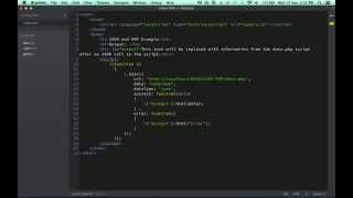 Calling a remote PHP Script from JavaScript using JQuery