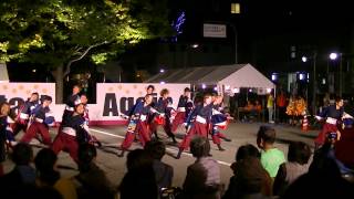 福井大学よっしゃこい2012「暁」　けやき祭り