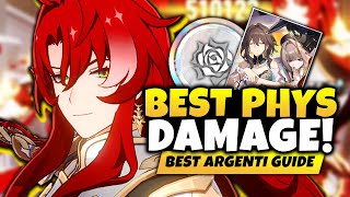 POWERFUL DPS! Best E0 Argenti Guide \u0026 Build [Best Relics, Teams, and Light Cones] Honkai: Star Rail