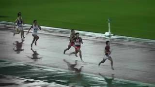 2017日本陸上選手権リレー　男子4×400mリレー予選3組（洛南高校）