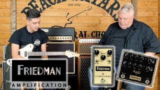 NEW! Friedman BE-OD Deluxe and Golden Pearl Overdrive with Dave Friedman