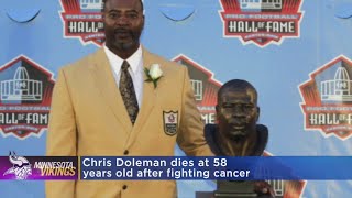 Former Viking And Hall Of Famer Chris Doleman Dies At 58