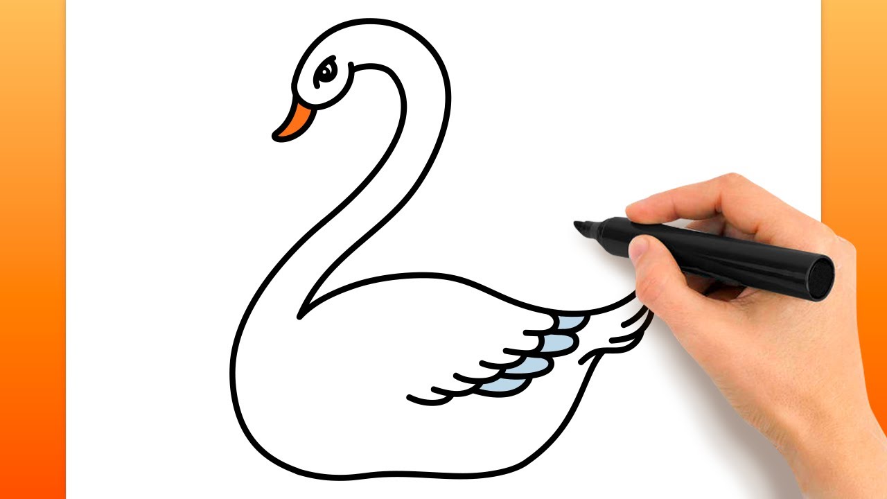 Comment Dessiner Un Cygne À Partir Du Chiffre 2 (Tutoriel De Dessin ...