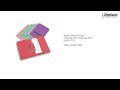 Rexel Jiffex Pocket Transfer File Foolscap Pink pack of 25 NWA1592