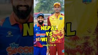 West Indies 'A' Lead The 5 Match Series 2-1 #NepaliCricket #WestIndiesTourOfNepal