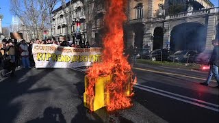 Scuola, corteo studentesco a Torino: \