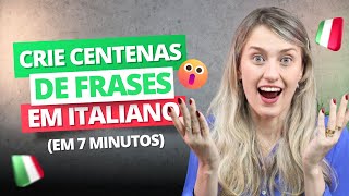 Aprenda a criar CENTENAS de FRASES em ITALIANO | Italiano para iniciantes